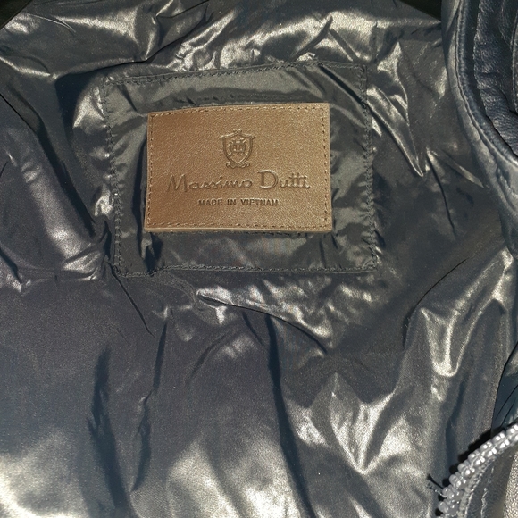 Massimo Dutti Jacket with leather *NEW* - Picture 8 of 10